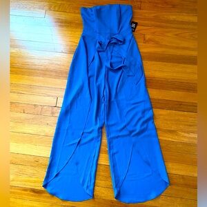 Express Blue Jumpsuit New with Tag